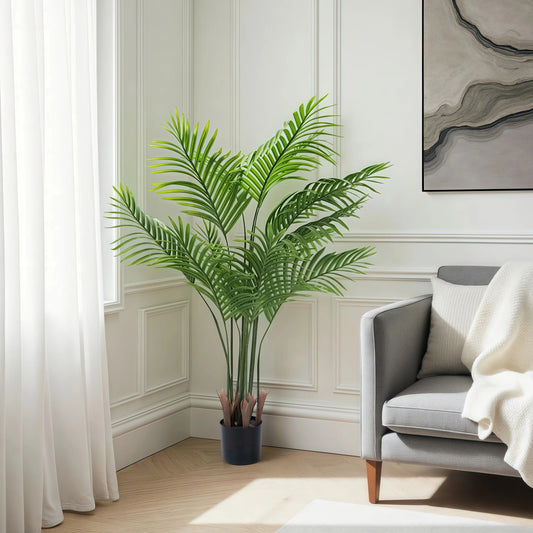 130 cm künstliche Areca Palme tropische Pflanze für Wohnzimme