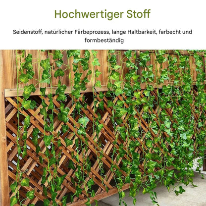 Künstliche Efeuranken für Wanddekoration Zuhause Garten Party Dekoration