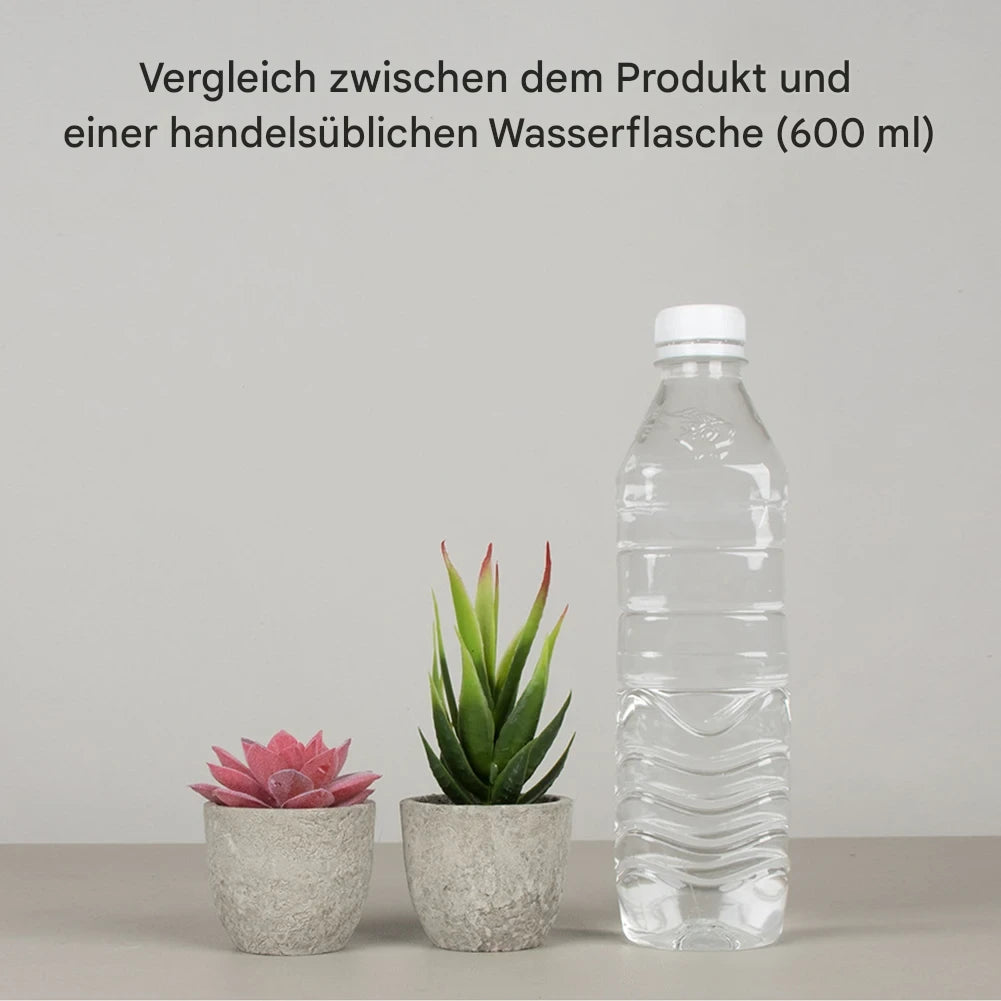 Mini Künstliche Pflanzen für Schreibtisch Sukkulenten im Topf