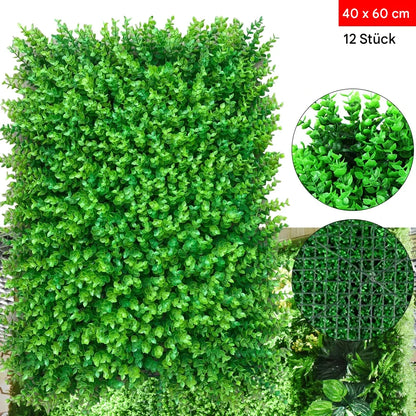Künstliche Buchsbaum Matten für Wanddekoration Garten und Innenräume