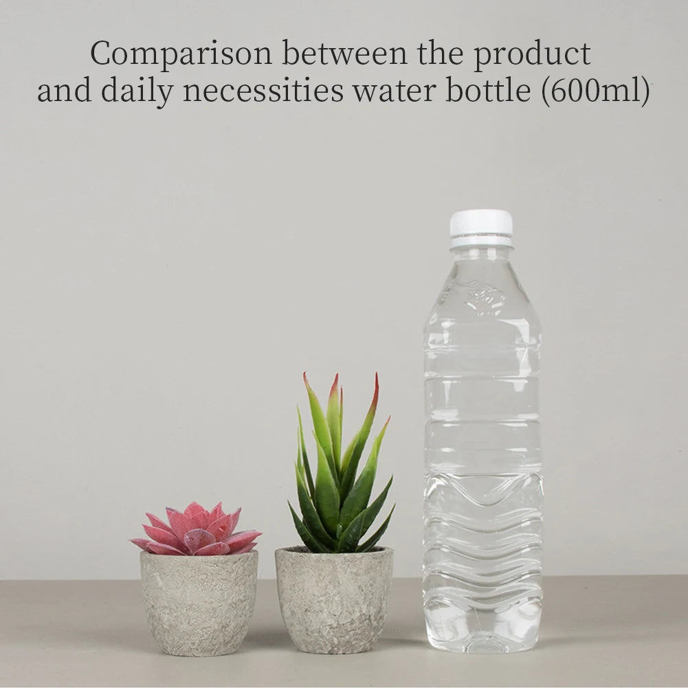 Mini Künstliche Pflanzen für Schreibtisch Sukkulenten im Topf