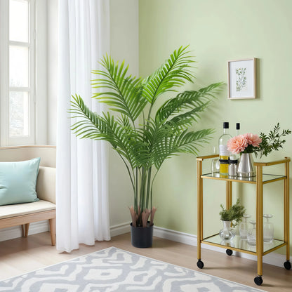 130 cm künstliche Areca Palme tropische Pflanze für Wohnzimme