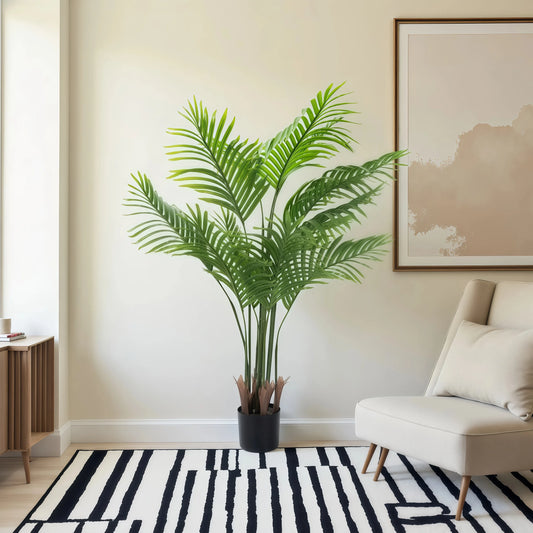 130 cm künstliche Areca Palme tropische Pflanze für Wohnzimme